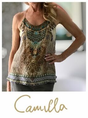 Camilla Granada Dream (2016) T Back Shoestring Top SMALL